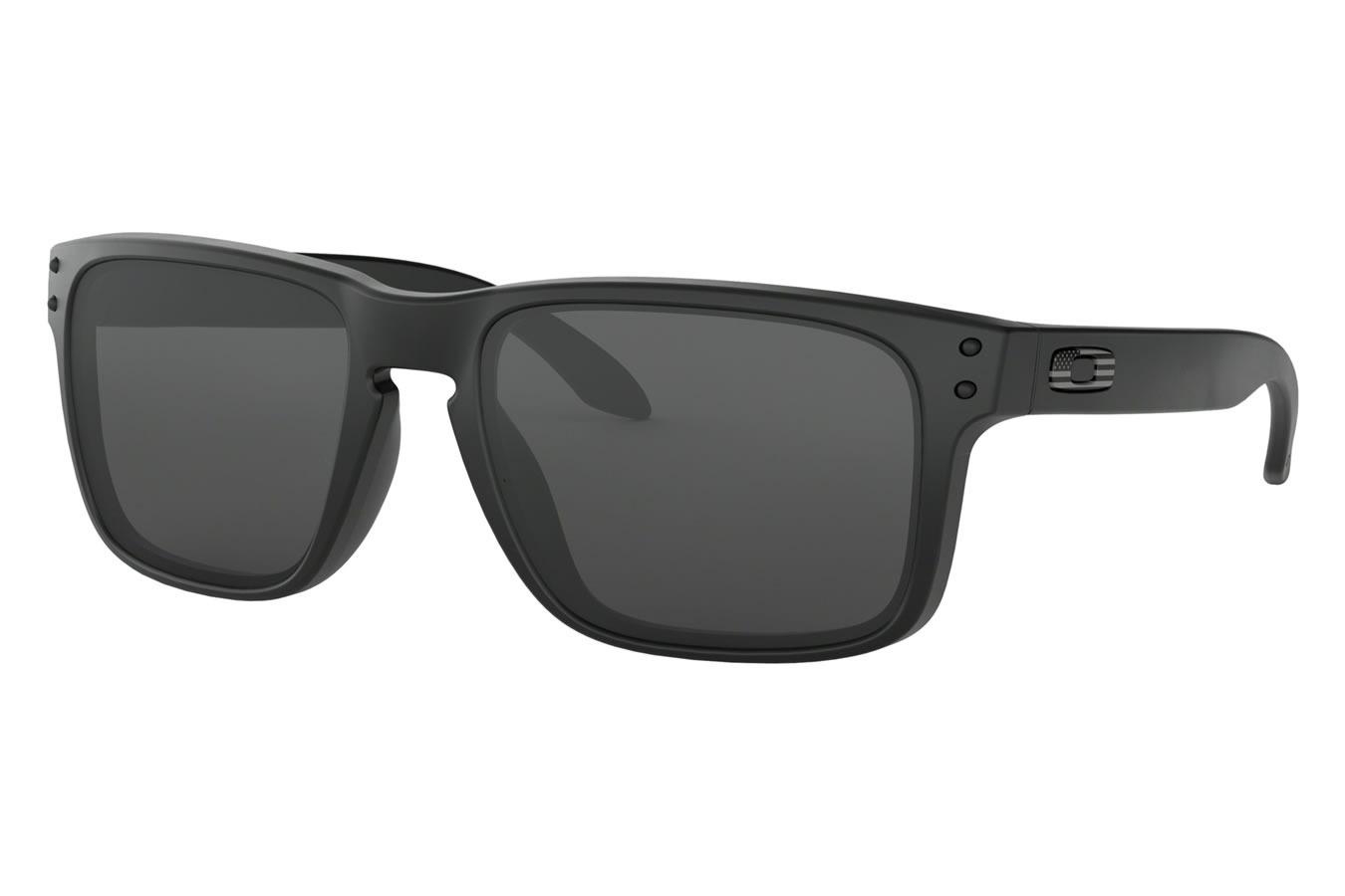 Oakley Holbrook Black Flag Collection with Matte Black Frame and Grey Lenses