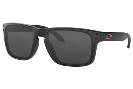 HOLBROOK FLAG COLLECTION WITH MATTE BLACK FRAME AND GREY LENSES