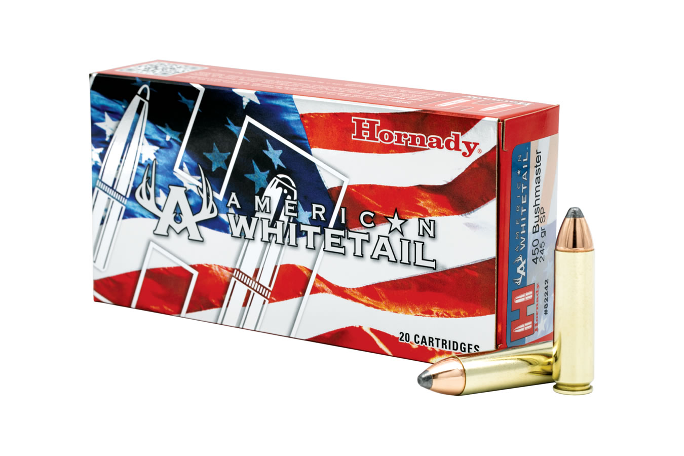 Hornady 450 Bushmaster 245 gr Interlock American Whitetail 20/Box