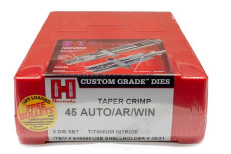 45 AUTO DIESET 3 TAPER CRIMP