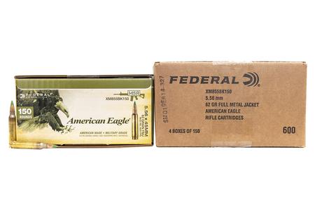 5.56MM NATO 62 GR FMJ BT 600 RD LOOSE PACK