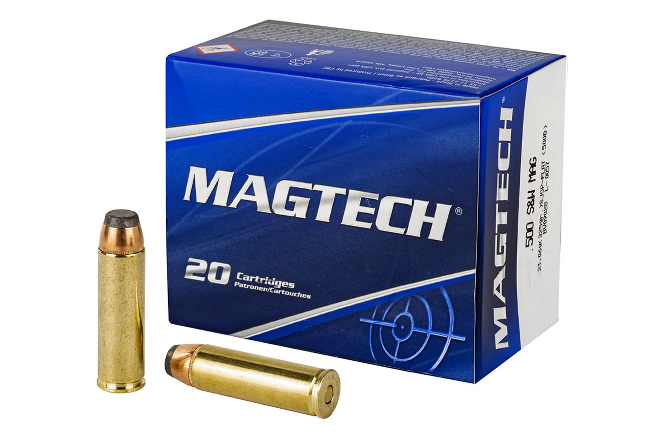 Magtech 500 SW 325gr Jacketed Soft Point Flat 20/Box