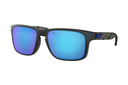 HOLBROOK WITH MATTE BLACK PRIZMATIC FRAME AND PRIZM SAPPHIRE POLARIZED LENSES