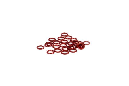 RED WACKY O-RINGS 3 AND 4 STICK BAITS