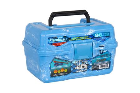 BIG MOUTH TACKLE BOX PEARL BLUE 89PC.