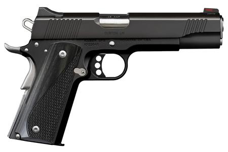 CUSTOM LW NIGHTSTAR 45 ACP BLACK FINISH GRAY LAM GRIPS