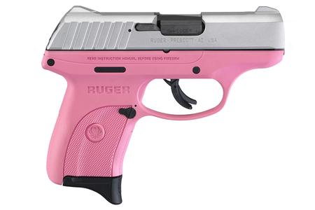 EC9S 9MM PINK FRAME SILVER SLIDE 3.12 IN BBL