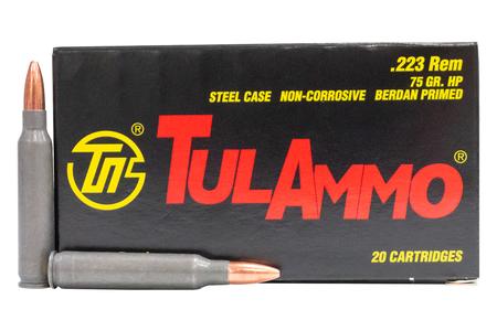 223 REM 75 GR HP STEEL CASE