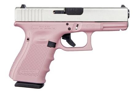 G19 GEN4 9MM 15 RD CERAKOTE PINK FINISH