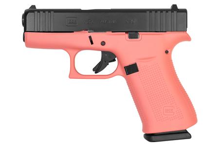 43X 9MM  BLK SLIDE/CORAL FRAME