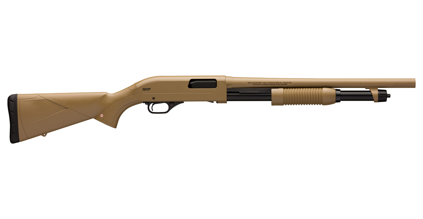 No. 13 Best Selling: WINCHESTER FIREARMS SXP DEFENDER 12 GA FDE FINISH 18 IN BBL.