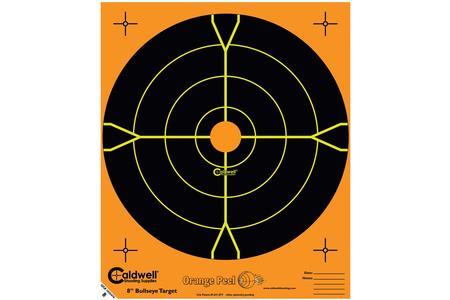 ORANGE PEEL 12 INCH BULLS-EYE 10 SHEETS