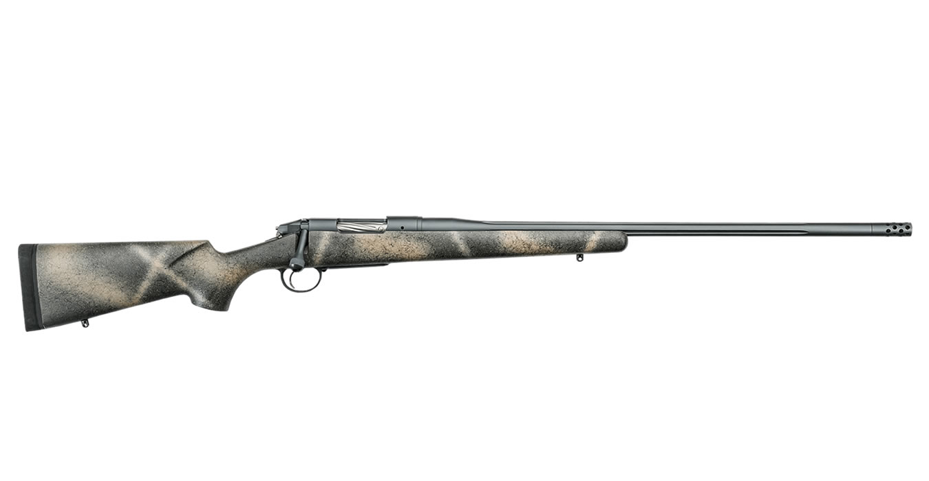 Bergara Premier Highlander 6.5 Creedmoor Rifle with Woodland Camo Stock