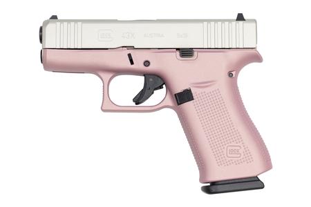 43X 9MM PINK FRAME SILVER SLIDE