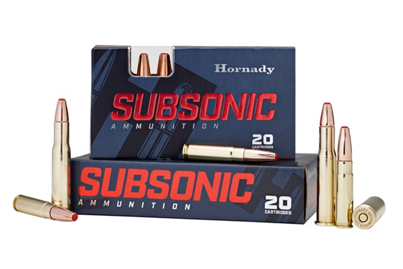 Hornady 45-70 Government 410 gr Sub-X Subsonic 20/Box