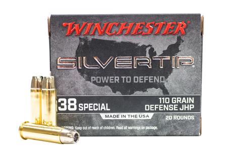 38 SPL 110 GR SILVERTIP JHP