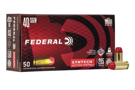 40 SW 205 GR SYNTECH ACTION PISTOL 50 RD