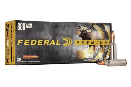 300 WSM 180 GR NOSLER PARTITION