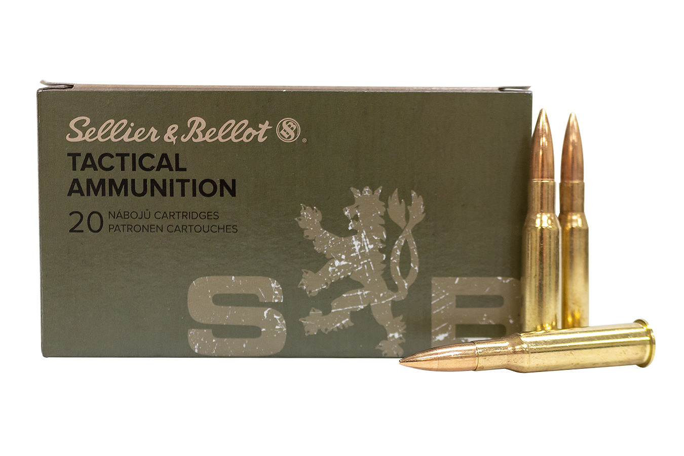 Sellier And Bellot 7.62x54mm 180 gr FMJ 20/Box