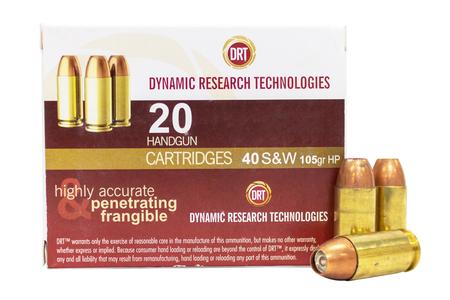 40 SW 105 GR FRANGIBLE JHP