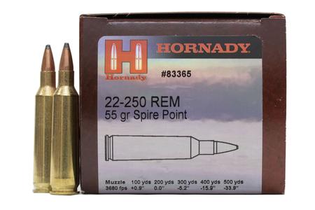 22-250 REM 55 GR SPIRE POINT