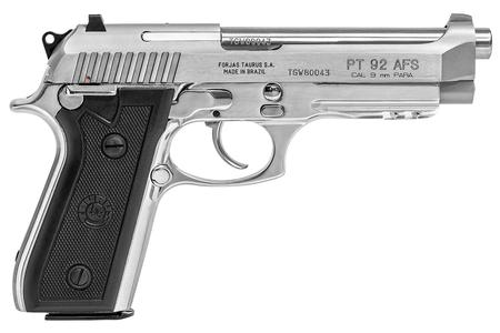 PT92 9MM STAINLESS PISTOL