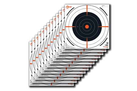 EZ AIM PAPER 12X12 BULLSEYE, 13-PACK