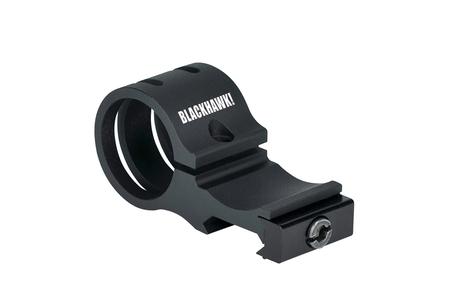 OFFSET FLASHLIGHT RAIL MOUNT (BLACK)