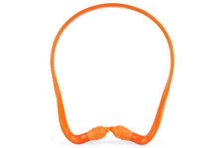 RADBAND 2 BANDED EARPLUGS IN CLAM SHELL