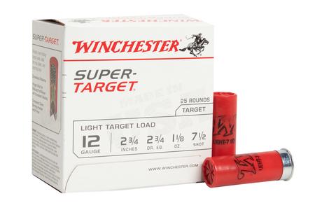 12 GA 2-3/4 IN 2-3/4 DR 1-1/8 OZ SUPER TARGET