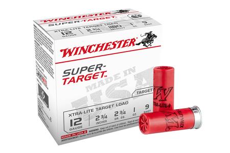 12 GA 2-3/4 INCH 1 OZ 9 SHOT SUPER-TARGET 25/BOX