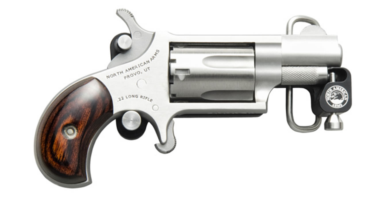 North American Arms 22 LR Mini Revolver with Belt Buckle