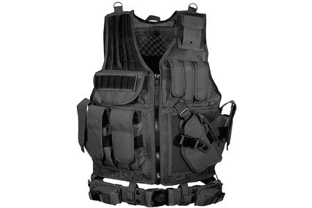 547 LAW ENFORCEMENT TACTICAL VEST, BLACK