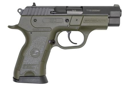 B6C COMPACT OD GREEN 9MM 13 RND MAG