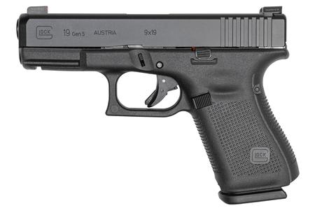 19 GEN5 9MM PISTOL WITH AMERIGLO BOLD NIGHT SIGHTS