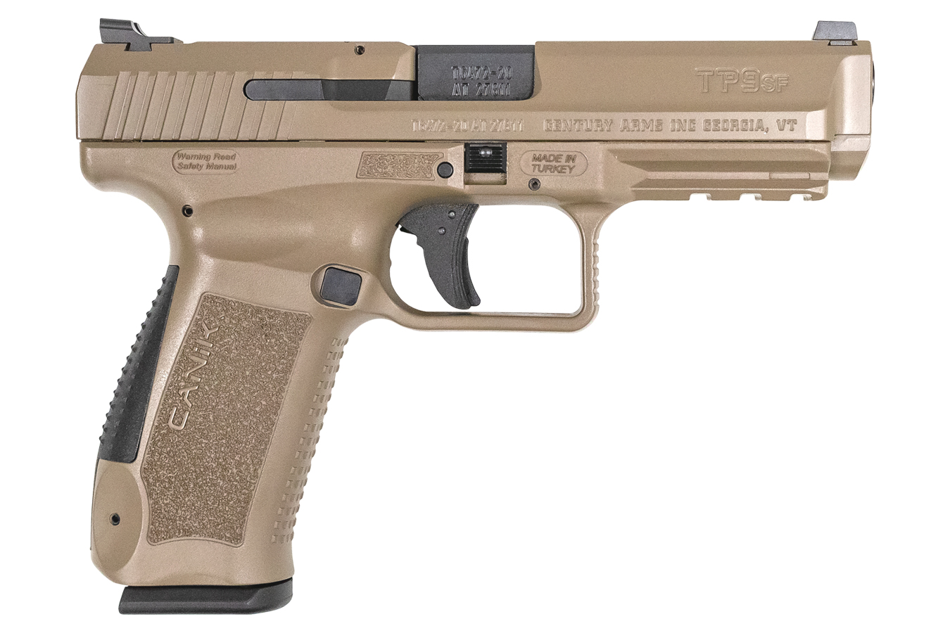 Canik TP9SF 9mm FDE Striker-Fired Pistol