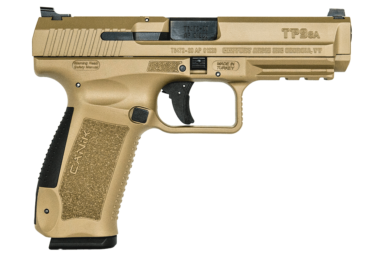 Canik TP9SA Mod.2 9mm Pistol with FDE Finish