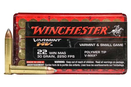 22WIN MAG 30GR POLY TIP VMAX TRADE AMMO