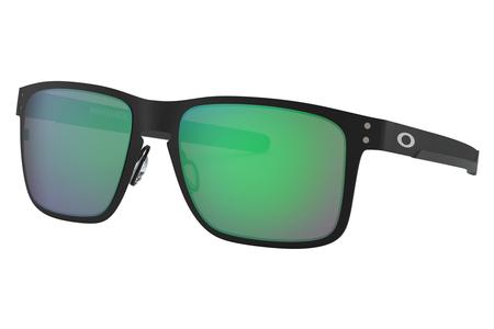 HOLBROOK METAL WITH MATTE BLACK FRAME AND JADE IRIDIUM LENSES