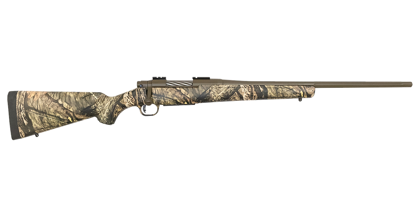 Mossberg Patriot 350 Legend Bolt-Action Rifle with Mossy Oak Break-Up Country Camo and Br