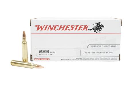 223 REM 45 GR JHP POLICE TRADE AMMUNITION 40/BOX