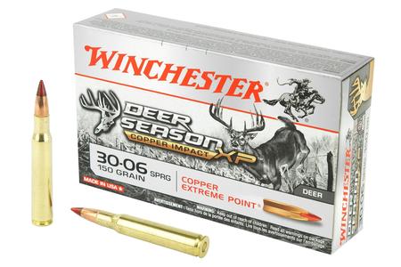 30-06 SPRG 150 GR COPPER EXTREME POINT DEER SEASON XP 20/BOX20RD