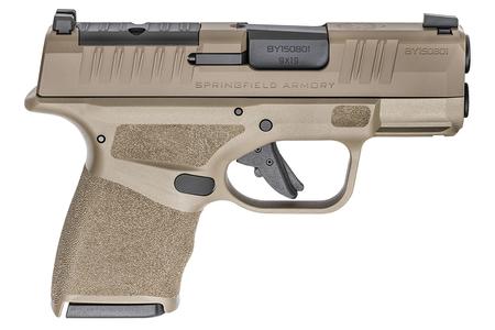 HELLCAT 9MM DESERT FDE MICRO COMPACT OPTICS-READY PISTOL (LE)