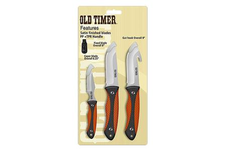 OLD TIMER 3 PIECE TPE KIT, BLAZE ORANGE/BLACK