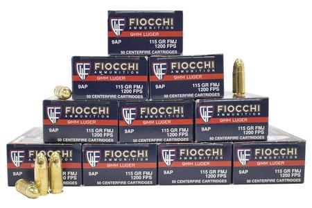 9MM 115 GR FMJ TRAINING DYNAMICS 500/CASE