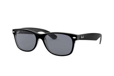 WAYFARER CLASSIC WITH BLACK FRAME AND BLACK TRANSPARENT LENSES