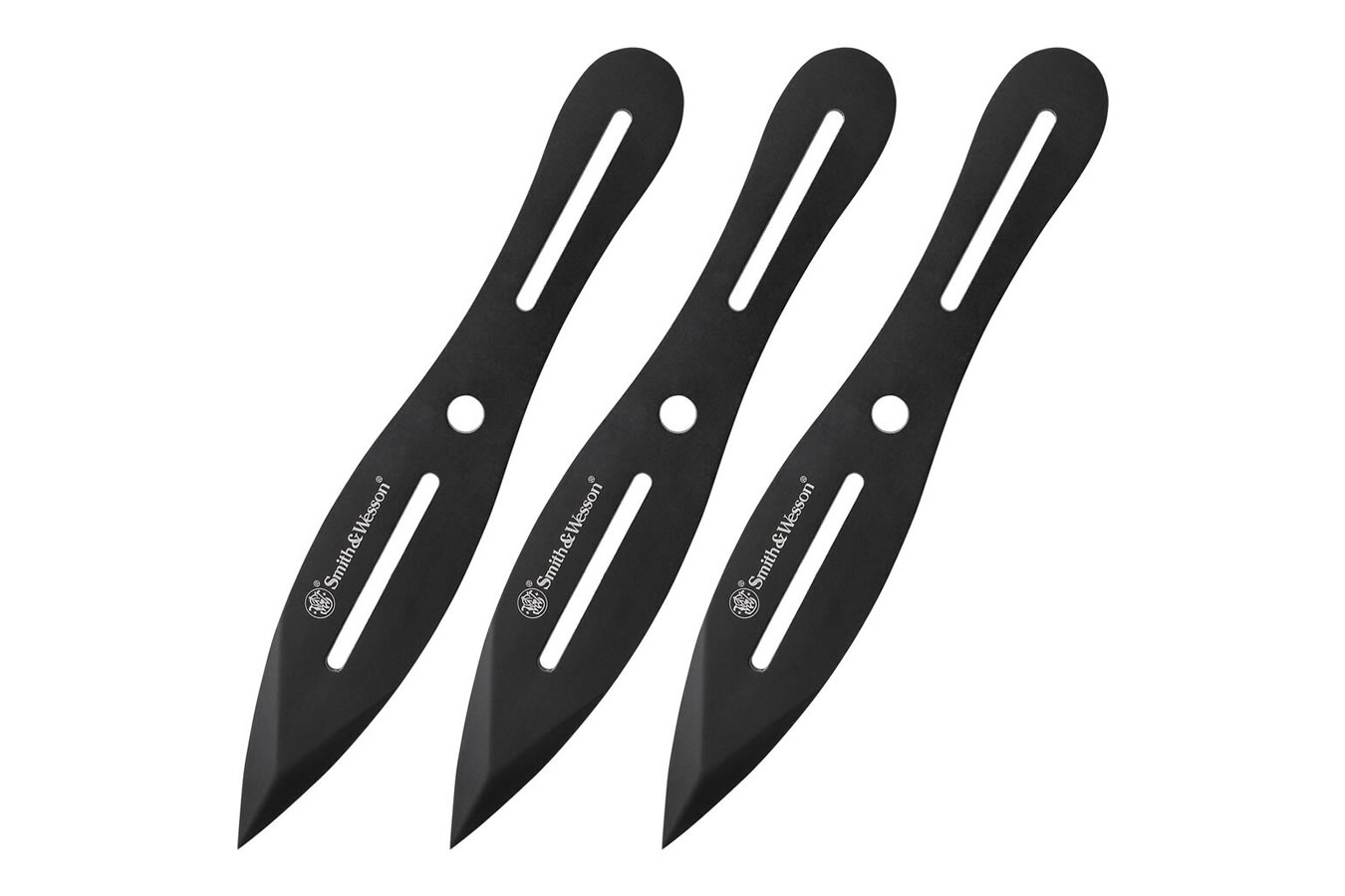 Smith & Wesson/Battenfeld Smith and Wesson 3 PC 8` Black Coated Throwing Knives