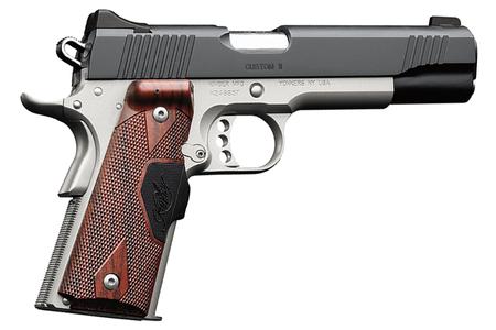 CUSTOM II 45 ACP 5 IN BBL TWO TONE CRIMSON TRACE LASERGRIPS