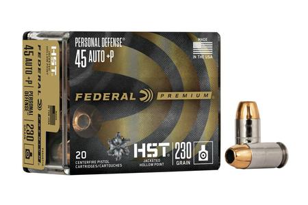 45 AUTO +P 230 GR HST JHP