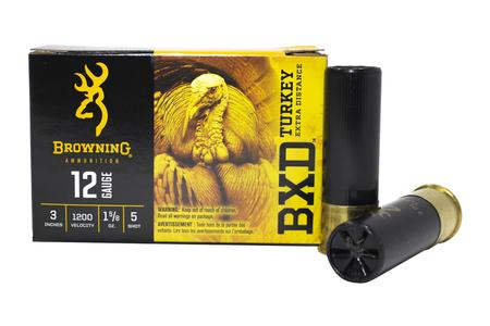 12 GAUGE 3 INCH 1-5/8 PZ 5 SHOT BXD TURKEY 10/BOX